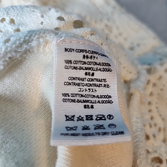 Free People Runaway Cardi Cardigan Ivory size XS T/P - Picture 6 of 6